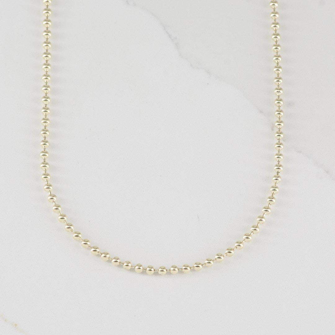 CADENA MILITAR 2MM-60CM